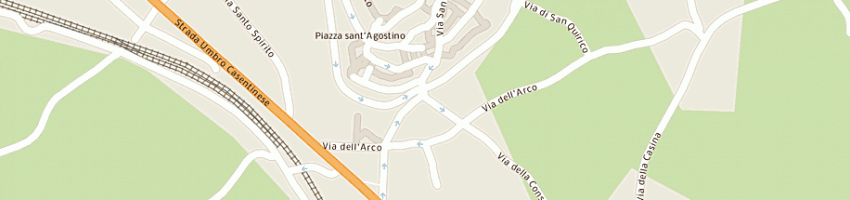 Mappa della impresa napieri gino a CASTIGLION FIORENTINO