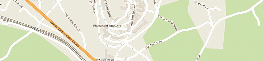 Mappa della impresa brandini assicurazioni di brandini dini g e c snc a AREZZO