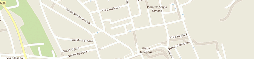 Mappa della impresa unicredit banca spa a CASTELFRANCO VENETO