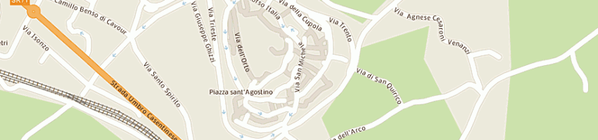 Mappa della impresa coop sociale castiglionese soc coop a CASTIGLION FIORENTINO