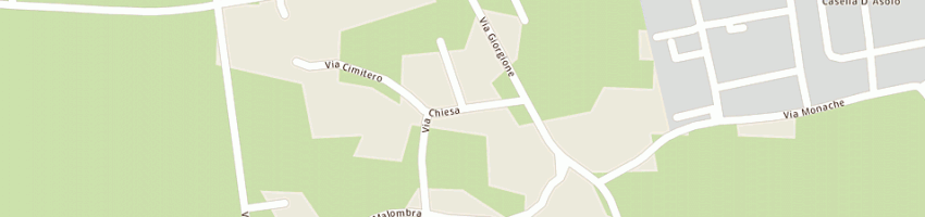 Mappa della impresa agenzia pompe funebri menegon di zandona' clara a ASOLO