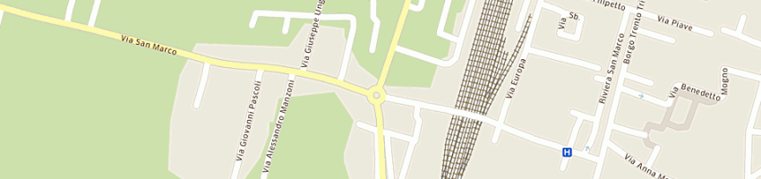 Mappa della impresa ceccato simone a CAMPOSAMPIERO