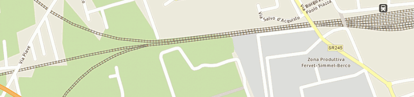 Mappa della impresa soligo sergio a CASTELFRANCO VENETO