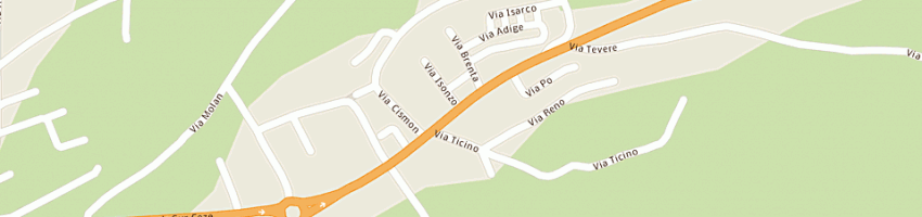 Mappa della impresa video cash only sas di saponari enrica e c a FELTRE