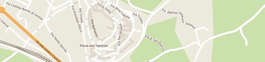 Mappa della impresa mancini quinto a AREZZO
