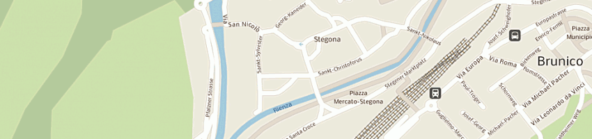 Mappa della impresa trattoria platzl a BRUNICO