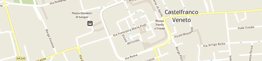 Mappa della impresa errevi di volpato lorenzo e c sas a CASTELFRANCO VENETO