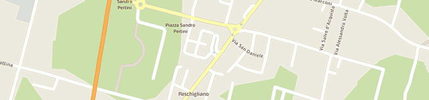 Mappa della impresa imprese di pulizia sara sas di turato denis e c a CAMPODARSEGO