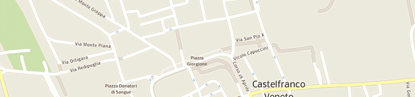 Mappa della impresa profumeria giovine a CASTELFRANCO VENETO
