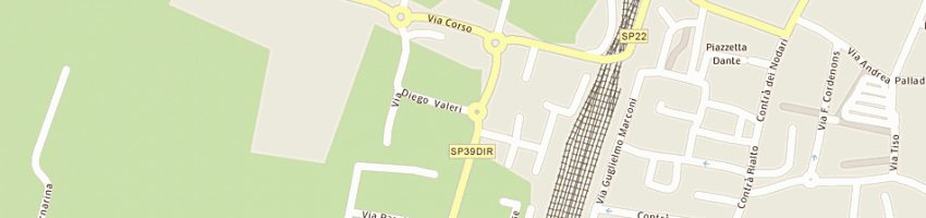 Mappa della impresa aps parcheggi srl a PADOVA