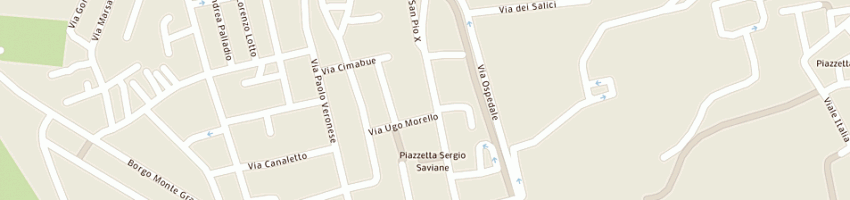 Mappa della impresa fraccaro michele a CASTELFRANCO VENETO