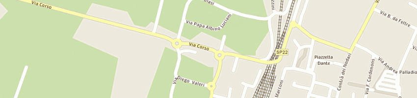 Mappa della impresa provincia di padova a CAMPOSAMPIERO