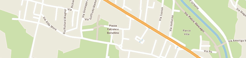 Mappa della impresa buso corrado a PONTE SAN NICOLO 