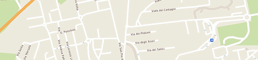 Mappa della impresa flli ghegin (srl) a CASTELFRANCO VENETO