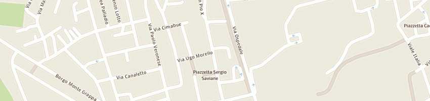 Mappa della impresa ristorante cinese la grande muraglia a CASTELFRANCO VENETO