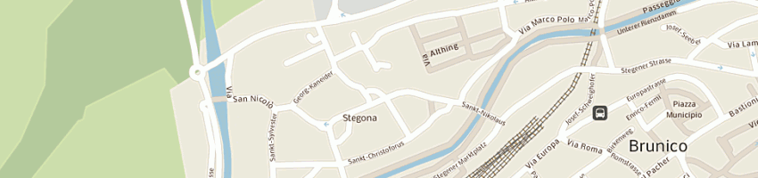 Mappa della impresa albergo al tiglio a BRUNICO