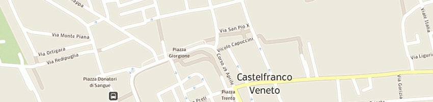 Mappa della impresa martino immobiliare srl a CASTELFRANCO VENETO