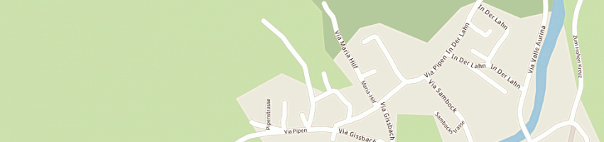 Mappa della impresa huber friedrich a BRUNICO