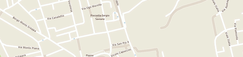 Mappa della impresa pompe funebri san liberale di perini francesco e c (snc) a CASTELFRANCO VENETO