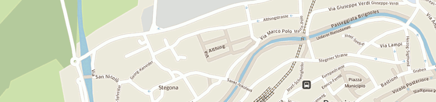Mappa della impresa palma mario a BRUNICO