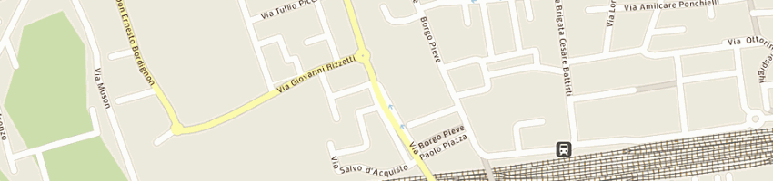 Mappa della impresa autofficina rossl franco a CASTELFRANCO VENETO