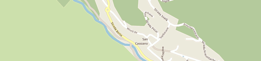 Mappa della impresa autocarrozzeria alpina a BADIA