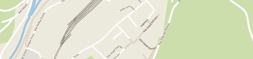 Mappa della impresa elda - center (sas) a BRUNICO