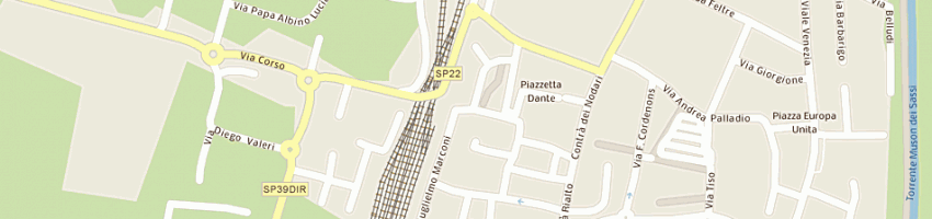 Mappa della impresa de fabrizio enrico a CAMPOSAMPIERO