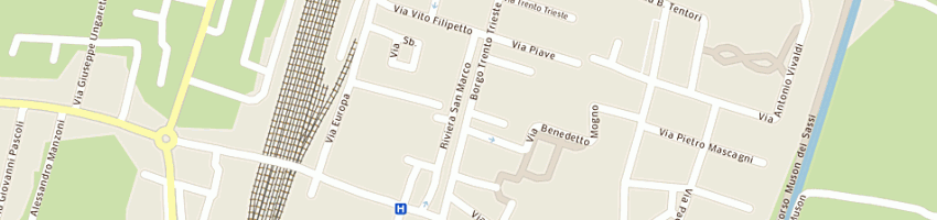 Mappa della impresa tessuti andretta sas di prosdocimi fernanda e c a CAMPOSAMPIERO