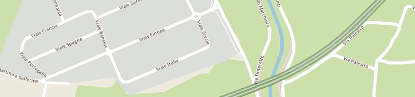 Mappa della impresa muzio srl a PONTE SAN NICOLO 