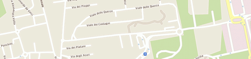 Mappa della impresa alessio elettrosicurezza srl a CASTELFRANCO VENETO