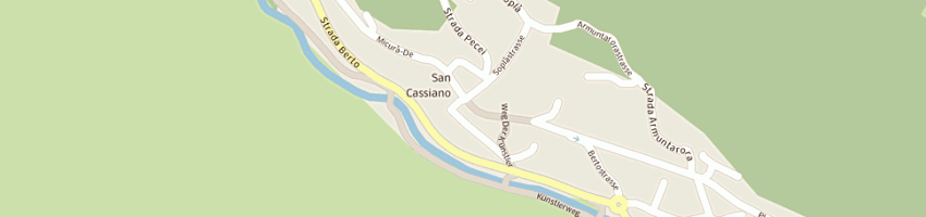 Mappa della impresa pensione edelweiss a BADIA