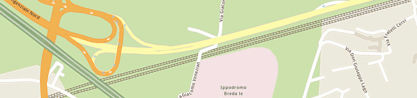 Mappa della impresa zanon fabiano a PADOVA