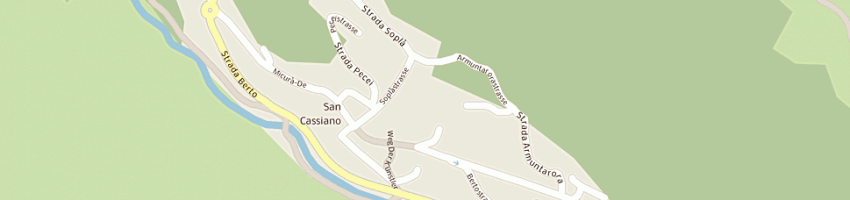 Mappa della impresa albergo falzares a BADIA