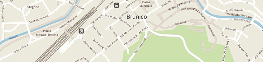 Mappa della impresa raffin gmbh a BRUNICO