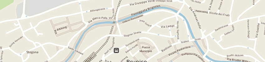Mappa della impresa seyr glasbau gmbh a BRUNICO