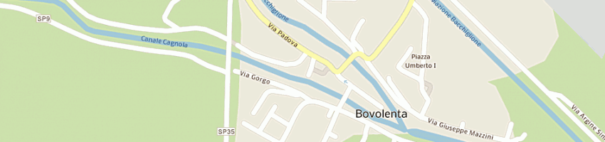Mappa della impresa loma snc di marini l matterazzo c stefan v a BOVOLENTA