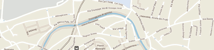 Mappa della impresa pezzei christian a BRUNICO