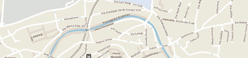 Mappa della impresa cantieri srl a BRUNICO