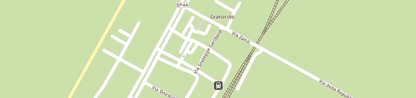 Mappa della impresa geminiani franco a FAENZA
