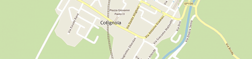 Mappa della impresa gm di garotti francesco e c snc a COTIGNOLA