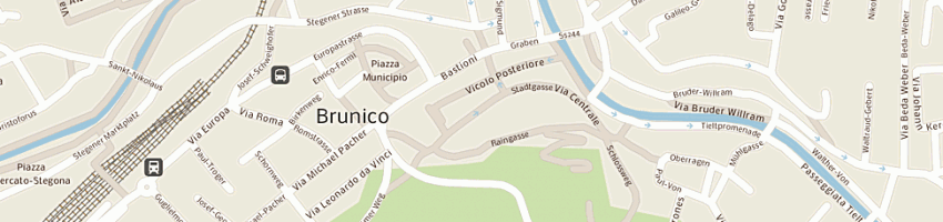 Mappa della impresa kuntenr snc a BRUNICO