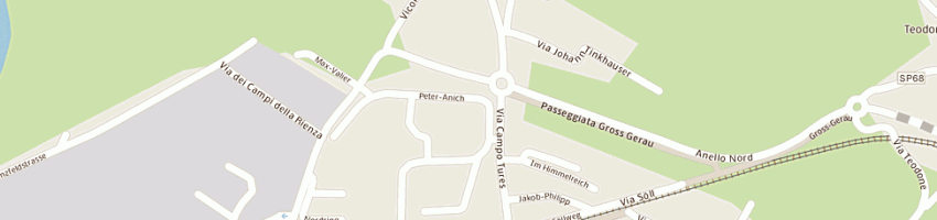 Mappa della impresa huber herbert a BRUNICO