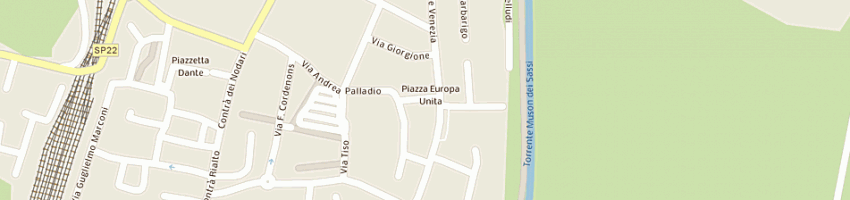 Mappa della impresa salvalajo roberto a CAMPOSAMPIERO