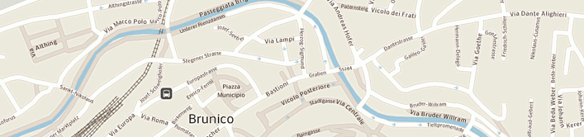 Mappa della impresa kastlunger maurizio a BRUNICO