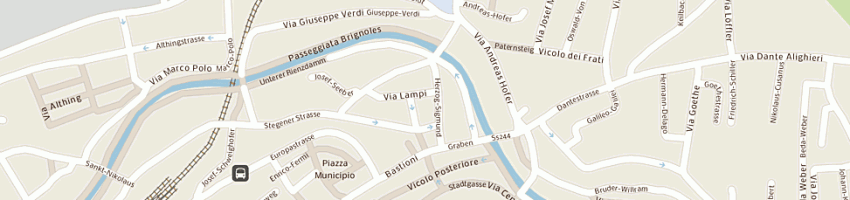 Mappa della impresa logon di winkler l e c (sas) a BRUNICO