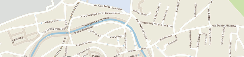 Mappa della impresa jaufenthaler sas di jaufenthaler franz josef e c a BRUNICO