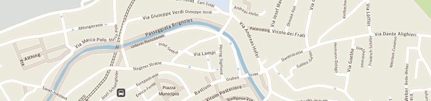 Mappa della impresa bilanz center (sas) a BRUNICO