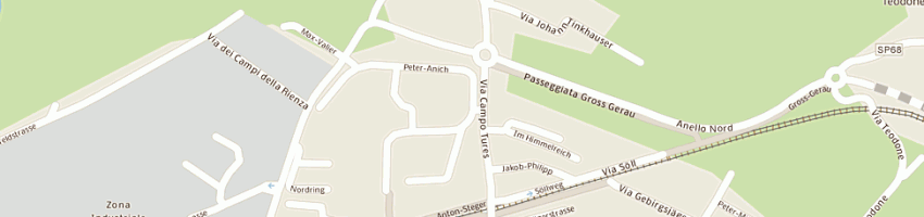 Mappa della impresa musik walter srl a BRUNICO