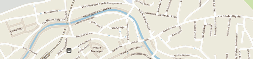Mappa della impresa c e m ohg d leitner michaela e co a BRUNICO